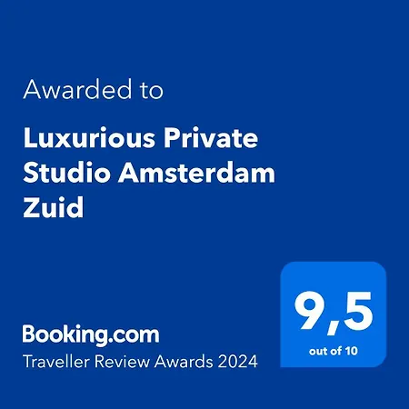 Appartement Luxurious Private Zuid Amsterdam